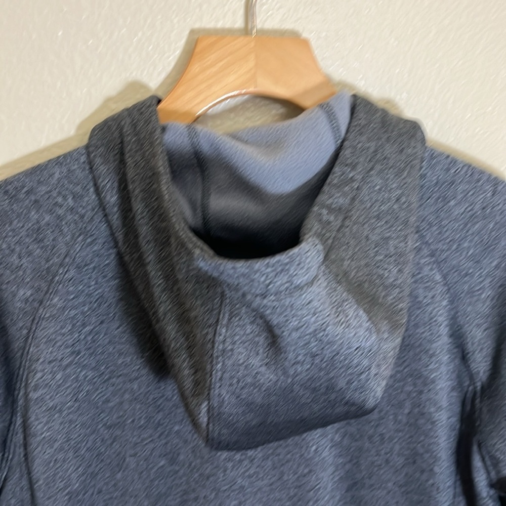 The North Face Gray Zip Hoodie Sweatshirt - Picture 8 of 11